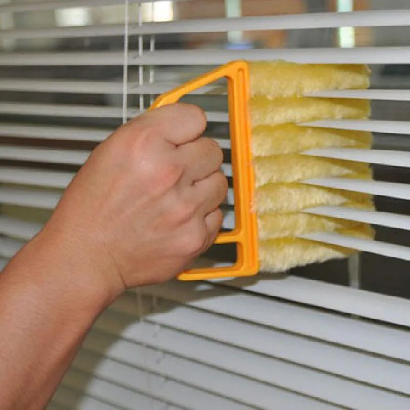 Mini Microfibre Venetian Blind Blade Cleaner Window Conditioner Duster Cleaning Brush Tool Washable | Дом и сад