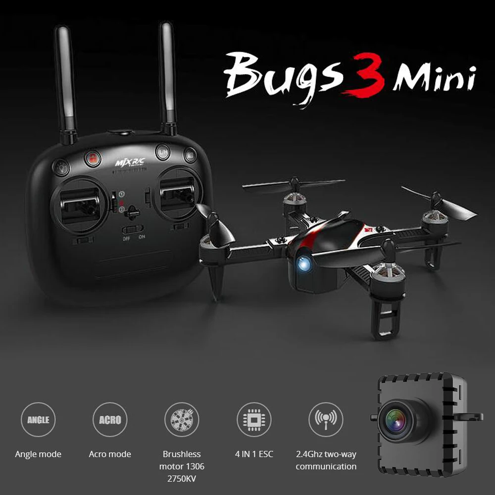 

MJX B3 mini FPV RC Quadcopter RC Drone with Camera, 5.8G Real Time Image 2.4G 6Axis Vs MJX B3mini RC Helicopter with No camera