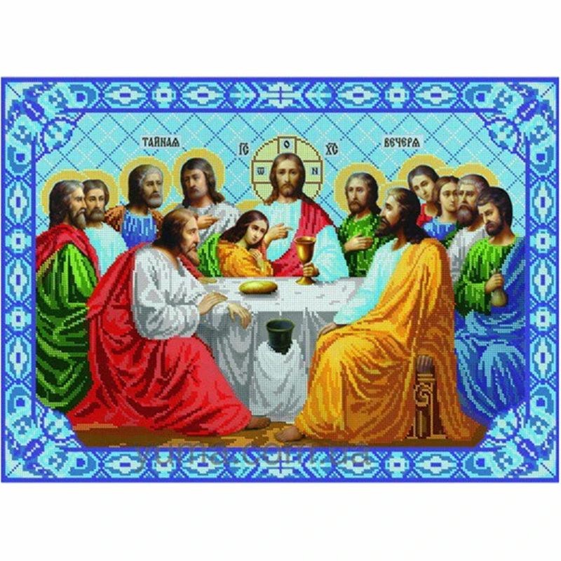 5D Diy Diamond Embroidery Religion Square Paintings Diamond Painting Mosaic Pictures Rhinestones Embroidery Icon Beads Set