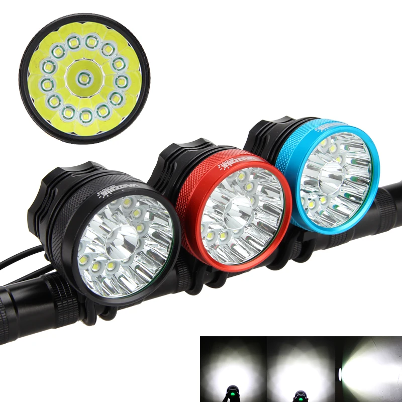 Best Rechargeale 30000LM 14x XM-L T6 LED Bicycle Bike Lights Head Light Torch Lamp +6*18650 Battery + Headband 0 Best Rechargeale 30000LM 14x XM-L T6 LED Bicycle Bike Lights Head Light Torch Lamp +6*18650 Battery + Headband 0