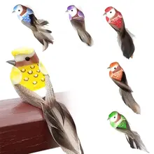 SOLEDI ручной работы декоративная фигурка имитация красивая птица реалистичные животных Птица двор Декор животные, статуэтки лужайка с деревьями домашний сад