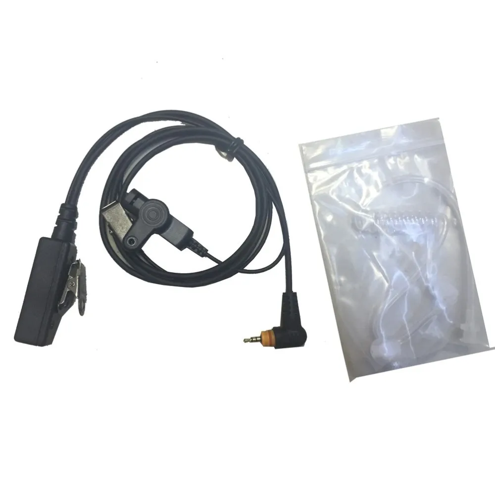 2PCSlot NEW Two way radio earpiece acoustic tube earphone headset walkie talkie for  Motorola for SL1K SL1600 SL1M SL7550 SL4000 (2)