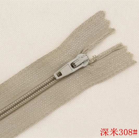Versatile Nylon Coil Zipper Set for Tailoring & DIY Sewing Projects (5 Pieces)