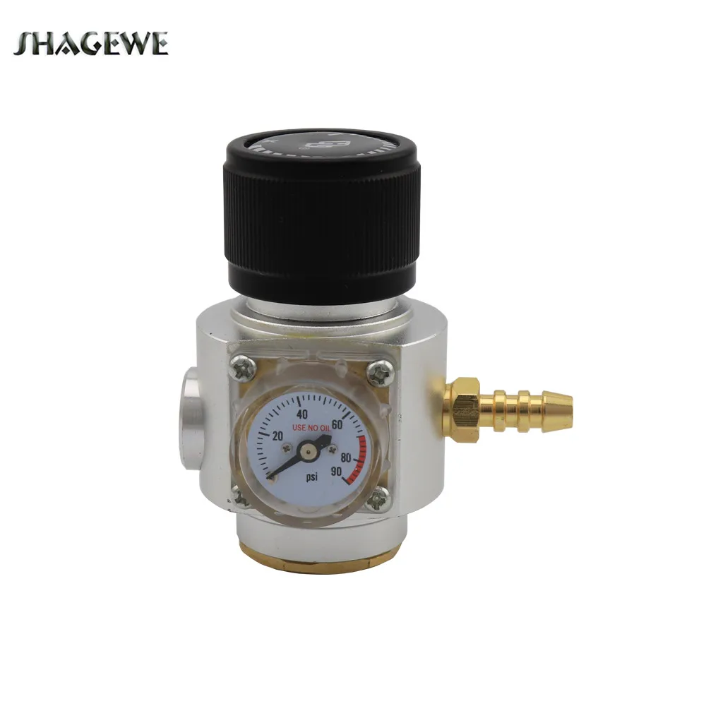 Мини регулятор резьба 0 90 PSI Co2 комплект зарядного устройства выпускной клапан для