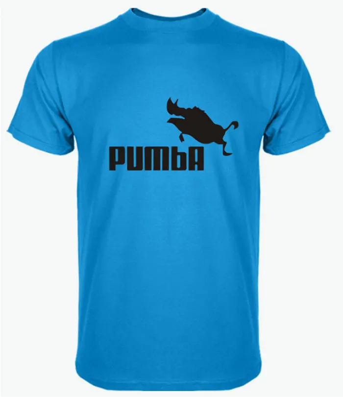Новая летняя мужская футболка с надписью PUMBA