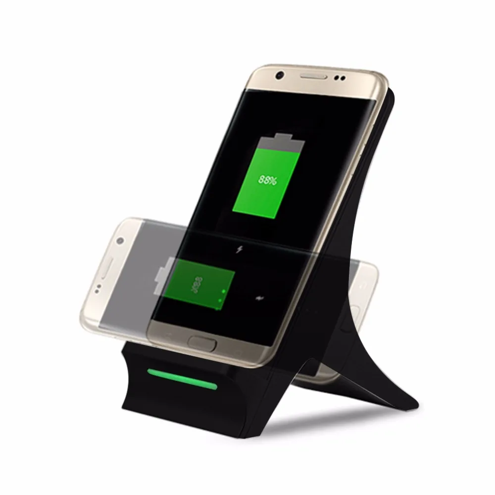 

Q550 Normal Fast Charging Wireless Charger Double Coil Charging Holder For S6+ Note5 S7 S7+ Smart Phones
