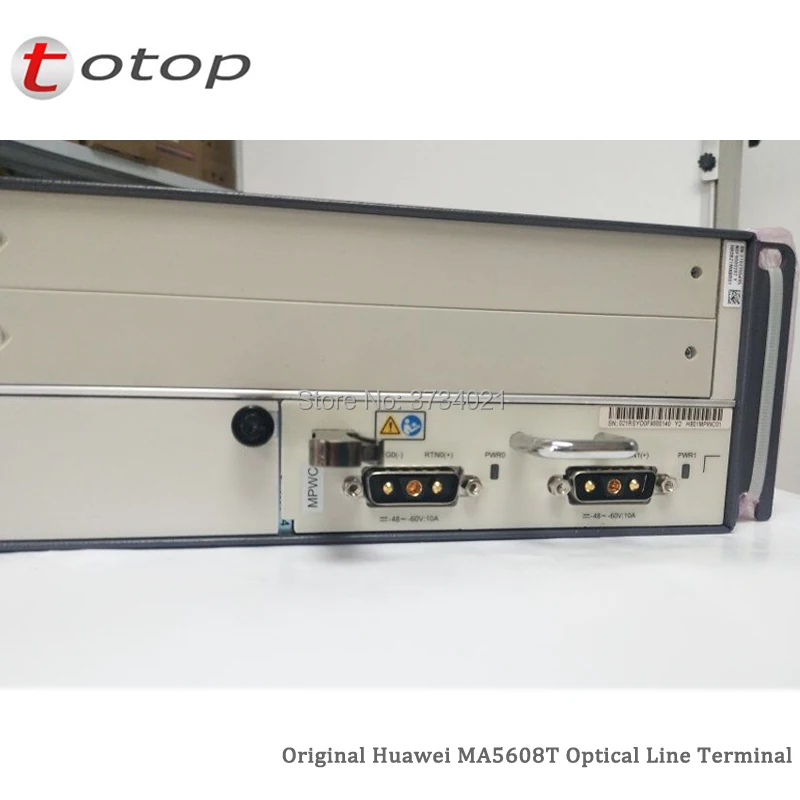 Оригинальный huawei 2U высота MA5608T GPON OLT с 1 * MCUD 1G плата управления + MPWD AC мощность мини