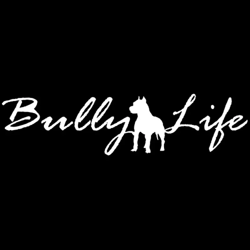 30 5 см * 7 Buly Life виниловая наклейка авто Pit Bull стикер на машину с собакой resus