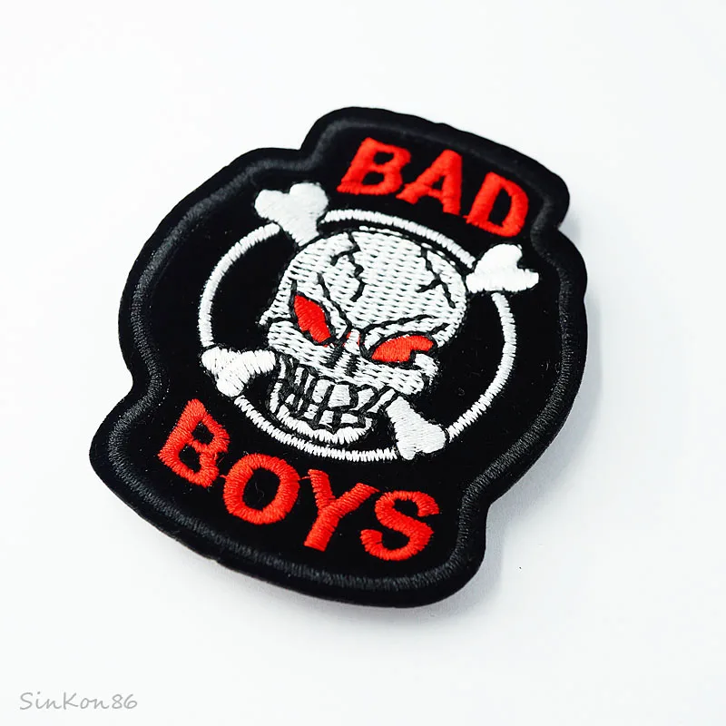 BAD BOYS Size: 6 2x7 7 см значки DIY нашивки джинсовая сумка шляпа одежда швейное украшение