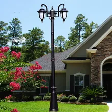 Сад Улице Пейзаж садовые фонари водонепроницаемый газон вилла лампа светильник дороги