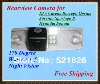 

High quality! Waterproof CMOS Car Rear view camera for KIA Carens/Borrego/Oprius/Sorento/Sportage R / KIA CEED, Hyundai Sonata