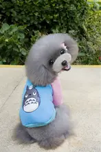 Y130 Lovely Winter Pet dog cotton sweater Warm Cartoon Character Winter Vest T-shirt for Puppy Small dog hoodies clothes