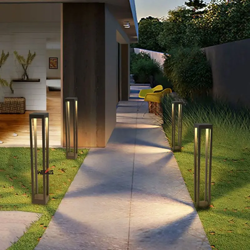 Us 21 94 55 Off Outdoor Waterproof Courtyard Lawn Lamp Creative Simple Landscape Lighting Park Villa Walkway Residential Garden Lights In Led