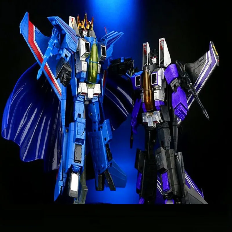 

Transmutation Megatron Thundercracker Skywarp With Two forms Collection Action Model Toy