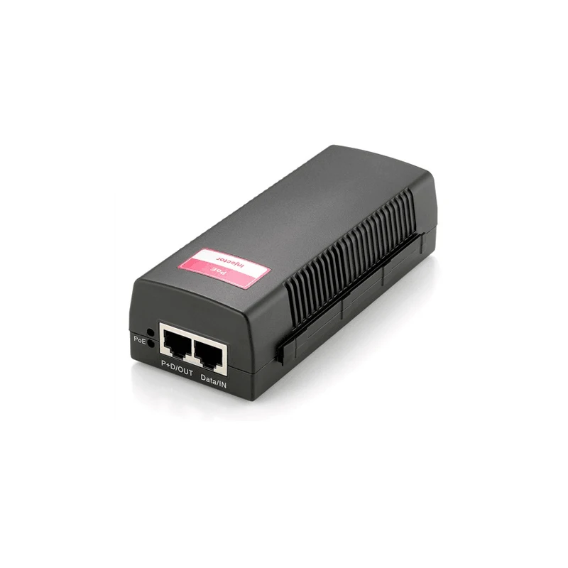Инжектор PoE 48 В 30 Вт Ethernet адаптер POE Питание 10/100 Мбит/с AC100-240V, DC48V Для IP Камера/телефон