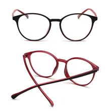 Круглая оправа для очков, легкие оптические очки для близорукости, оправа для мужчин и женщин TH36