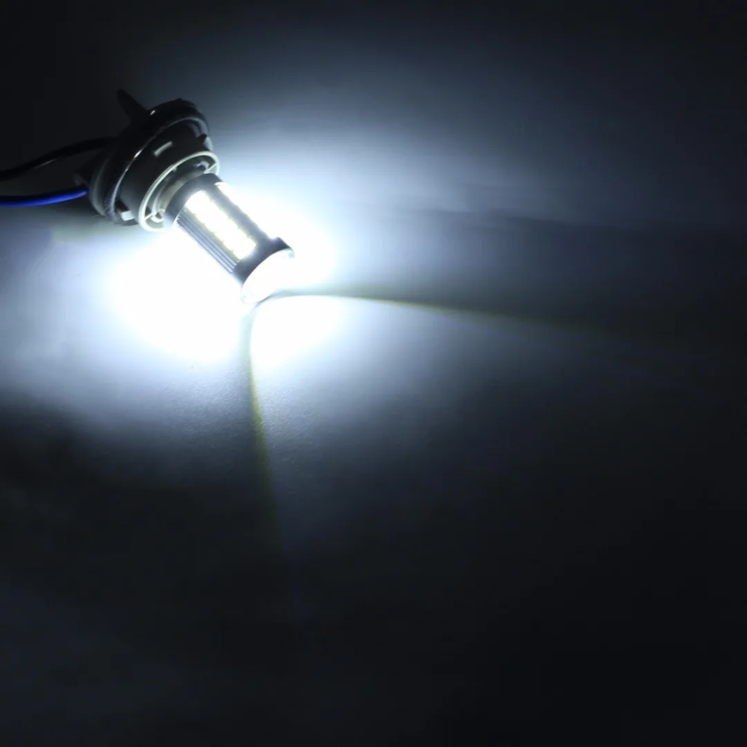 2pc High Brightness White BAY15D P21/5W 1157 33SMD LED Auto Car Backup Reverse Head Fog DRL Light Bulb Headlight