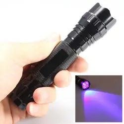 UV Light WF-501B светодиодный фонарик 18650 Факел лампы Черный