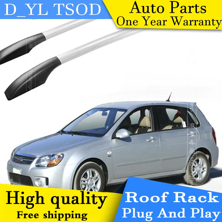 D_YL car styling for Kia Cerato 5 Door car roof rack aluminum alloy
