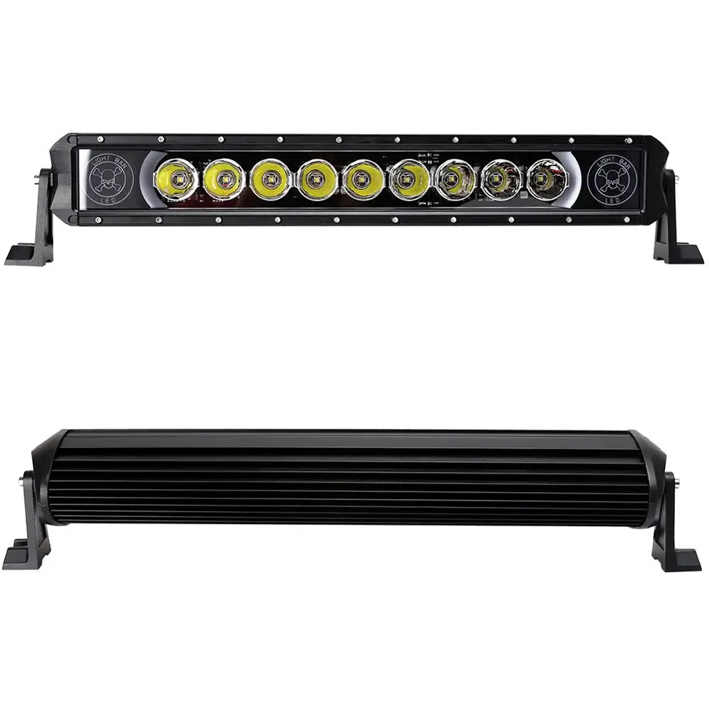 led light bar led work driving lamp for off road trucks offroad emergency warning vehicle blue spotlight 4x4 atv utv suv motorcycle motor headlight fog 12V 24V waterproof 4wd f150 pickup bumper spot tractor working (11)