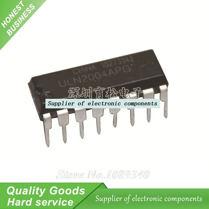 10PCS ULN2004APG ULN2004AP ULN2004A ULN2004 DIP 16 New Original Free ...