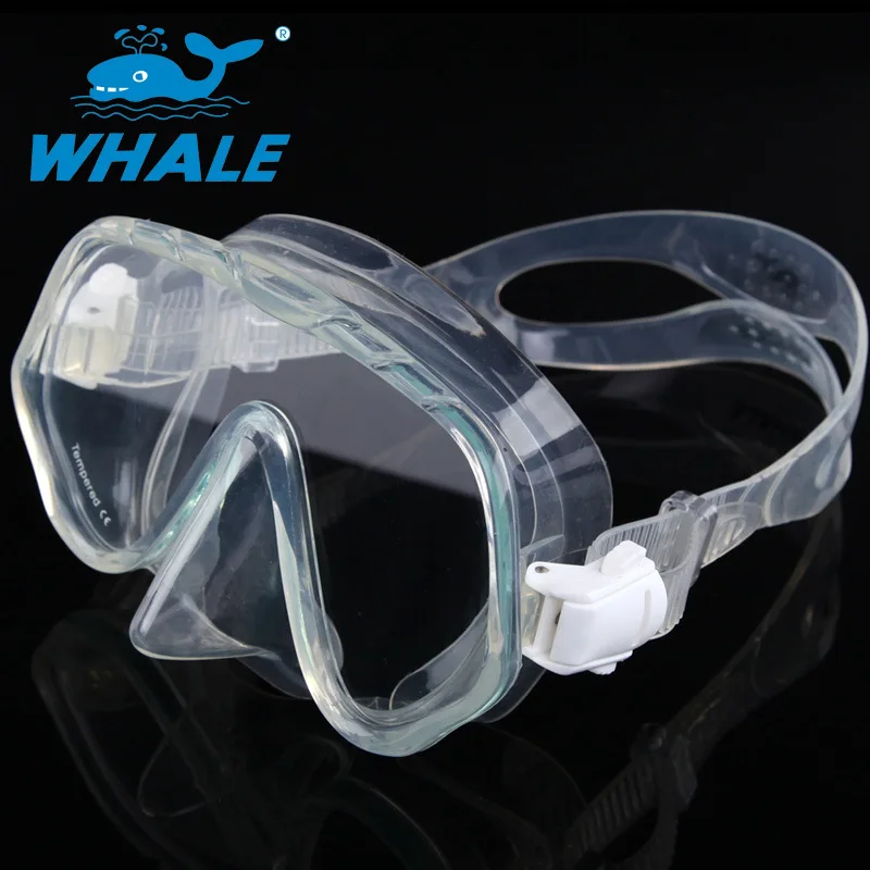 New Brand Professional Brand Diving Mask ,Seal Silicone Skirt Strap Snorkel Scuba Goggle With Great Vision Tempered Glass Adult
