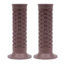 Ретро универсальные 7/" 22 мм винтажные резиновые рукоятки для мотоциклов фиксаторы для Руля Мотоцикла подходят для Yamaha Suzuki Honda