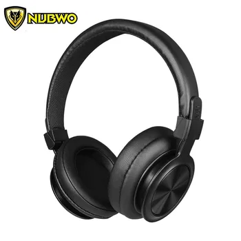 

NUBWO N10 Foldable Music Headset with Microphone 3.5mm AUX Portable Bass Earphone Headphones for Smartphone/Tablet/Mp3/MP4
