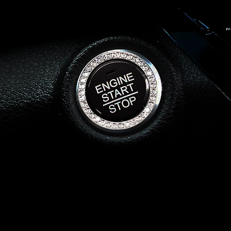 Запуска двигателя автомобиля Stop зажигания Брелок Авто интерьера для Honda Accord Civic CR