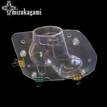 

1pcs UV Resin Jewelry Liquid Silicone Mold 3D Hard Plastic Ladies Boots Resin Charms Molds For DIY Decorate Making Jewelry