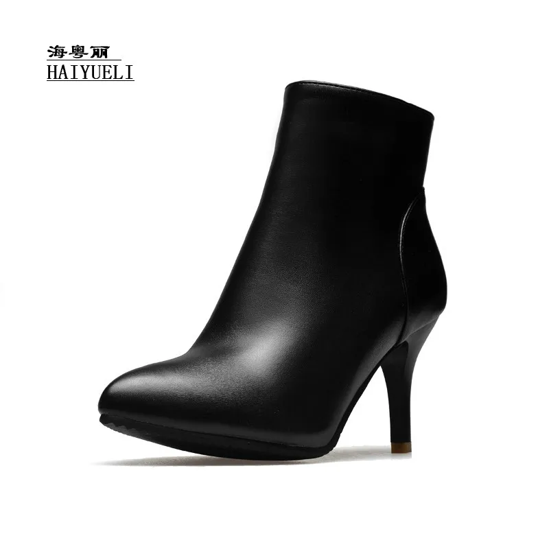 

Autumn winter boots Fashion sexy women high-heeled shoes Ankle boots