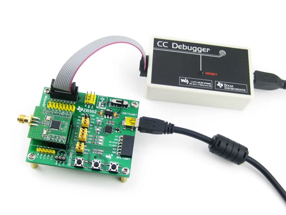 CC2530 eval kit CC2530F256 развития ZigBee/оценки комплект включает CP2102 для отладки в ZB502 материнская плата