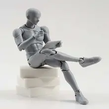 1Pcs Action Figure Toys Artist Movable Male Female Joint Figure Body Model Mannequin BJD Art Sketch Draw Figures Human Body Doll