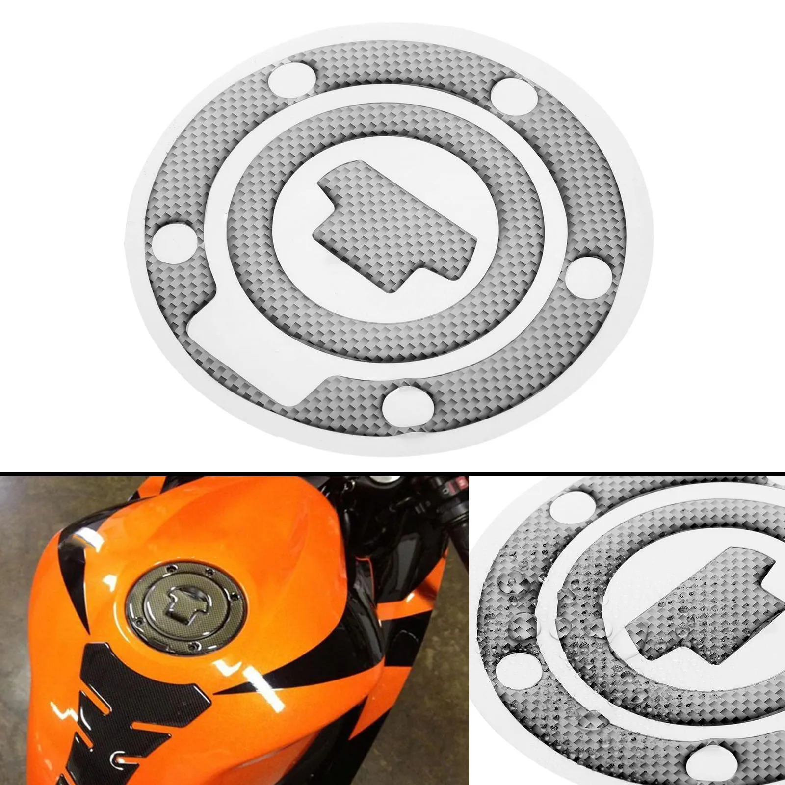 Наклейка на крышку топливной крышки наклейки для Yamaha YZF R6 R6S FJR1300 FZ1S FZ8 FAZER FZ6S FZ6N FZ6R