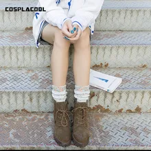 [COSPLACOOL] Осень/Зима цветные креативные носки из пряжи женские японские Харадзюку кучи Лоскутные цветные теплые носки Sokke