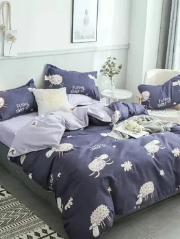 

Sheep bedding sets duvet cover Bed Linen pillow cases plaid bed sheets for Children lovely Best-selling bedclothes