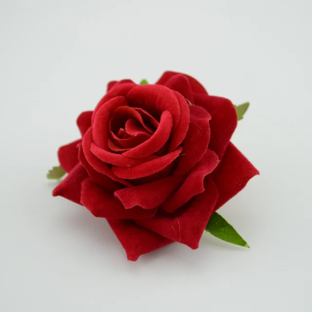 Artificiali Fiori di Rosa 1 pz/lotto A Buon Mercato 6 cm Per La Cerimonia Nuzial Artificiali Fiori di Rosa 1 pz/lotto A Buon Mercato 6 cm Per La Cerimonia Nuzial
