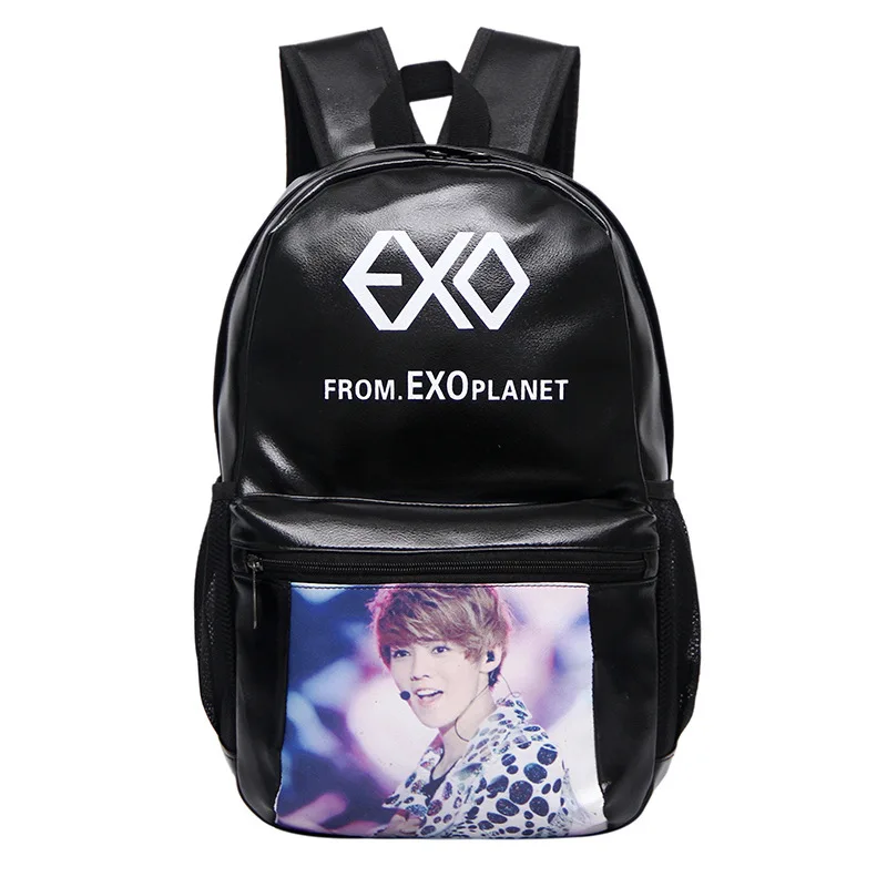 Buy Exo canvas backpack fashion children school exo