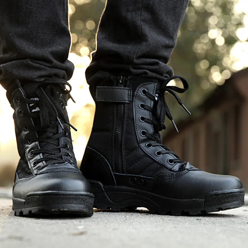 Popular Short Black Combat Boots-Buy Cheap Short Black Combat ...