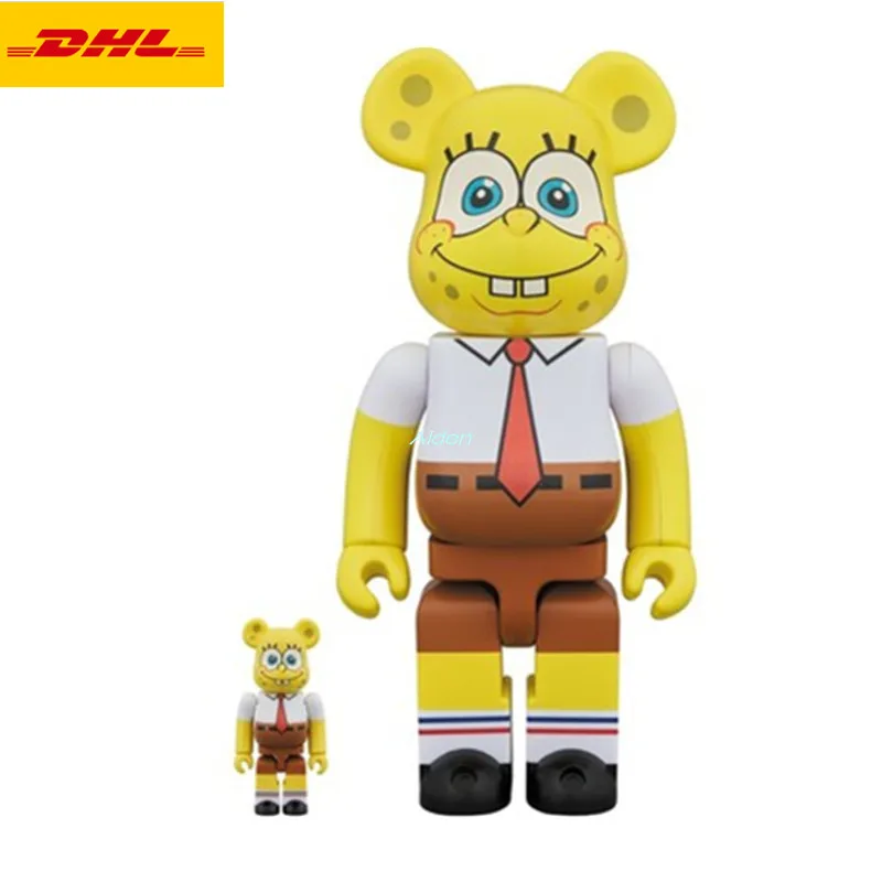 

11" Bearbrick BB Gloomy Be@rbrick 100%+400% Original Fake BRIAN BASIC PVC Action Figure Collectible Model Toy BOX 28CM Z846
