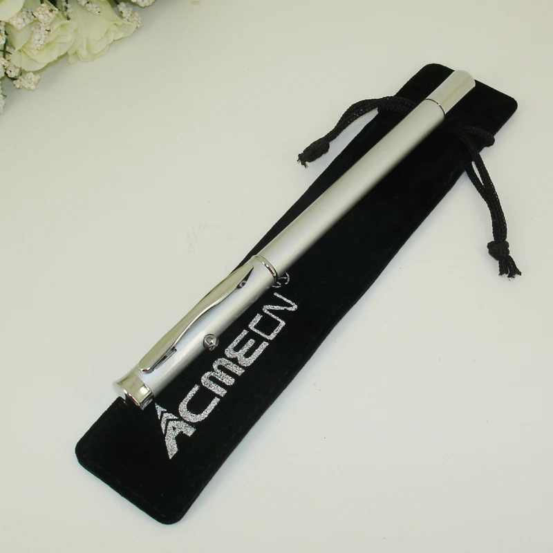 ACMECN New and Useful Hot sale 3in 1 Multi-function Ballpoint Pen with Retractable Telescopic Teaching Tool Pointer Baton Pen