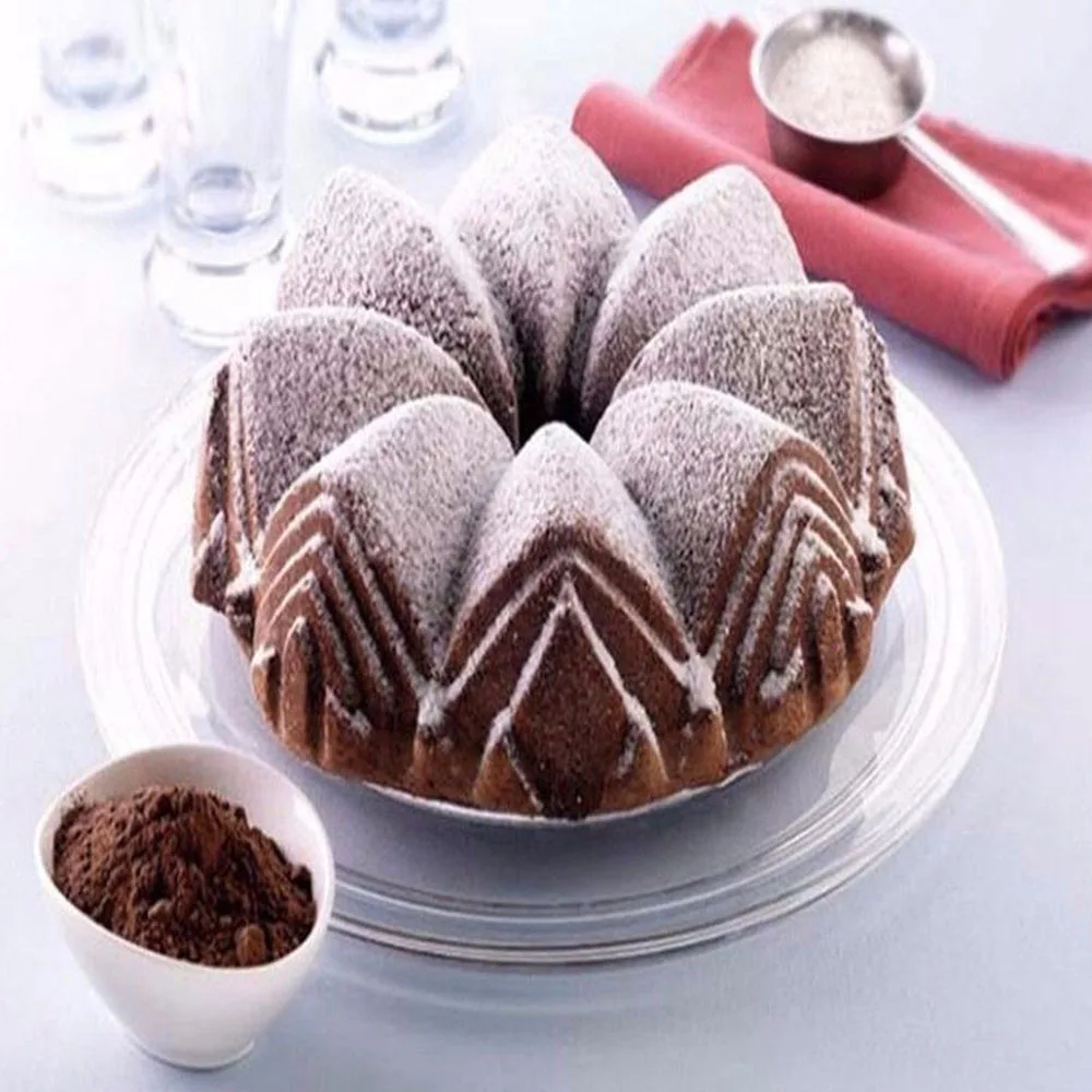 

1PC Large Size Crown Castle Silicone Cake Mold 3D Birthday Cake Pan Decorating Tools Large Bread Fondant DIY Baking Pastry Tool