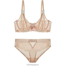 32-38 BCD Новинка размера плюс женский сексуальный кружевной комплект с бюстгальтером Брендовое нижнее белье и трусики комплект нижнего белья