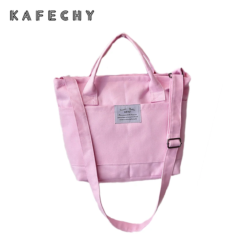 New Women Casual Canvas Handbag Big Capacity Shoulder Bags Letter Crossbody Bag Durable Eco Shopping Totes Messenger | Багаж и сумки