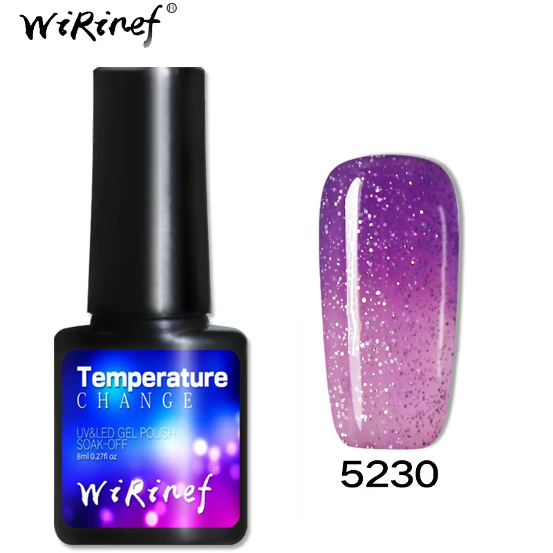 WiRinef температурный Гель-лак для ногтей УФ-Хамелеон Гибридный лак Полупостоянный волшебный УФ светодиодный Гель-лак для ногтей - Цвет: 5230