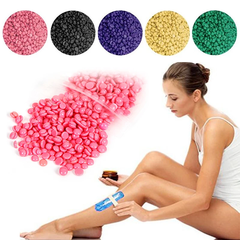 

Fashion New 50g No Strip Depilatory Hot Film Hard Wax Pellet Waxing Bikini Hair Removal Bean Hair Removal Bean