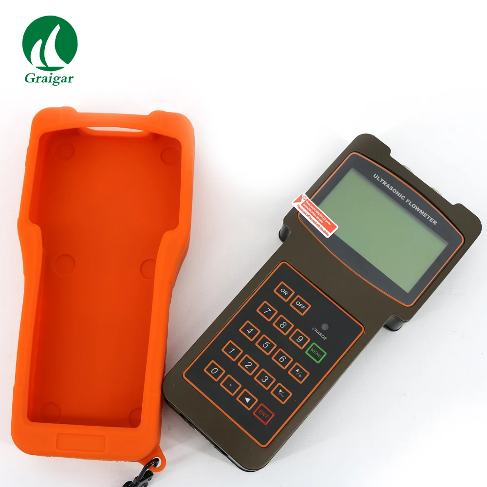 

Hot sale TUF-2000H Range DN50-700mm TUF-2000H HM Bracket Transducer portable digital Flow Meter With TM-1