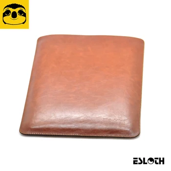 

ESLOTH Crack Dark Brown For Lenovo ThinkPad X1 Carbon PU Leather Cases Into Sets of Bladder Mac Bag Ultra Thin Light Laptop Bags