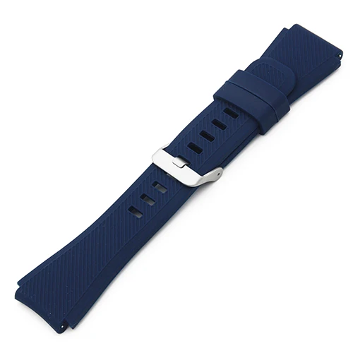22mm Silicone Rubber Watch Band for Timex Weekender Expedition Men