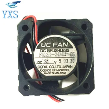 

F412R-24MB-05 DC 24V 4010 4CM 40*40*10mm 2 Wires Computer Cooling Fan